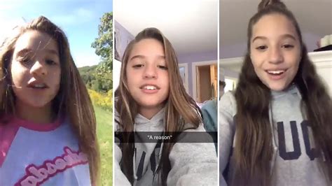 Mackenzie Ziegler Snapchat Videos September 24th 2016 Youtube