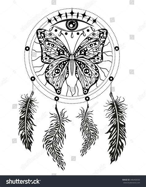631 Butterfly Dream Catcher Images Stock Photos And Vectors Shutterstock