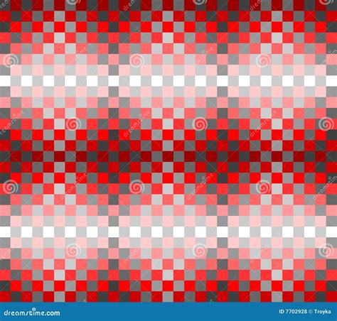 Seamless Pattern With Checkered Design Stock Vector Illustration Of