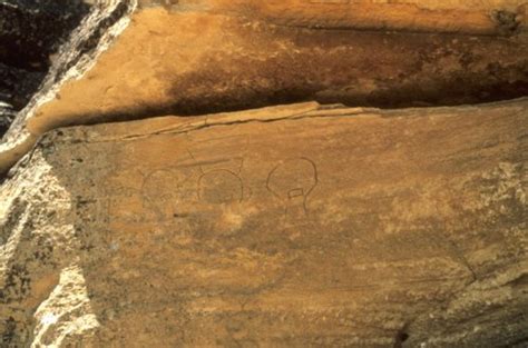 Petroglyphs From Gove County Kansas Memory Kansas Historical Society