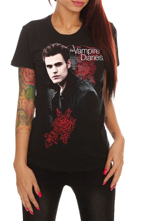 The Vampire Diaries Stefan Girls T Shirt Hot Topic Girls Tshirts