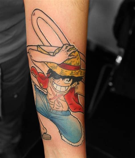 Tatouage One Piece Luffy