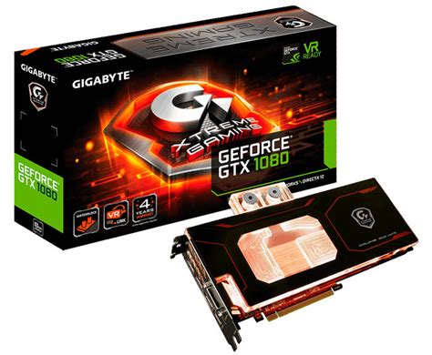 Gigabyte Launches Gtx 1080 Xtreme Gaming Waterforce Wb 8g Graphics