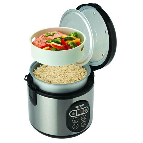 Aroma Housewares Arc Sbd Cup Cooked Digital Cool Touch Rice