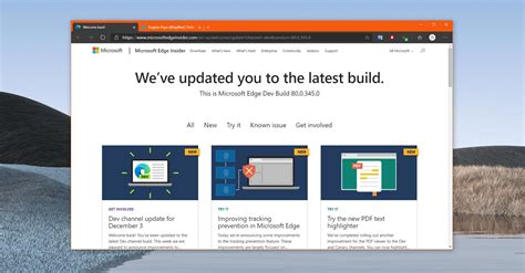 Microsoft Edge Dev Browser Updated With New Features Download Now