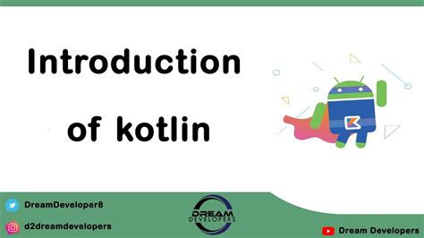 Introduction Of Kotlin Programming Language Kotlin Tutorial Series