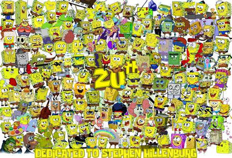 20 Years Of Spongebob By Superfloxes On Deviantart