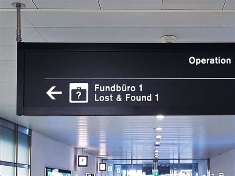 Lost And Found Flughafen Zuerich