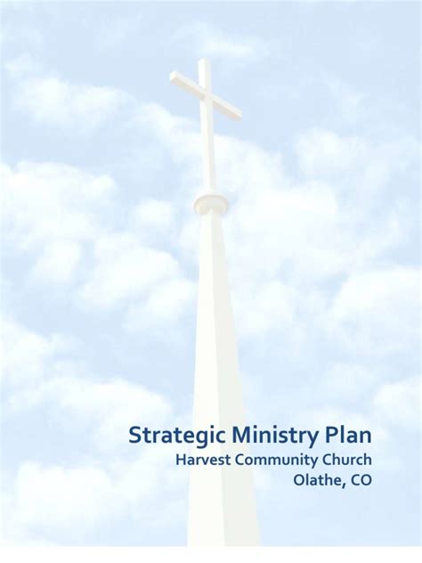 Hcc Strategic Ministry Plan Pdf Gospel Of Matthew The Gospel