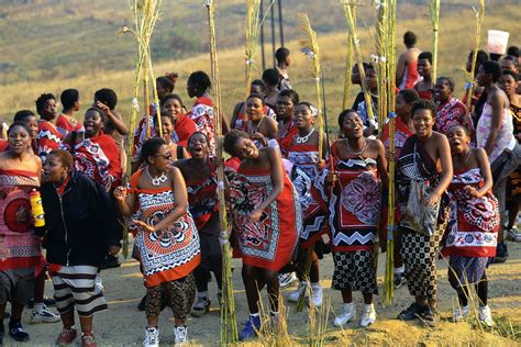 zulu girls attend umhlanga the annual reed dance festival of swaziland 81830 hot sex picture