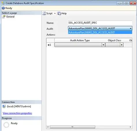 Technique For Sql Server Database Auditing