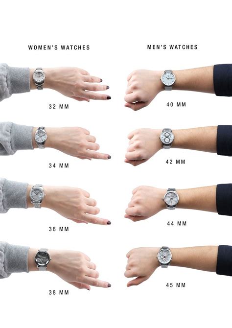 Watch Size Guide How To Get The Right Size On Your Wrist Silver
