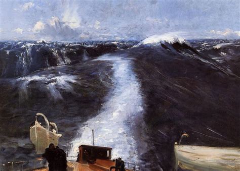 John Singer Sargent Storm On The Atlantic Ocean 1876 81×60 Cm