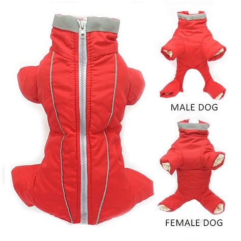 Glorious Kek Dog Clothes Winter Waterproof Warm Dog Down Jacket