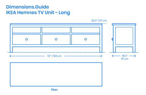 Tv Stands Media Consoles Dimensions And Drawings