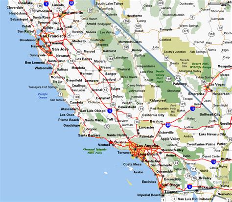 My Blog Map Of Southern California