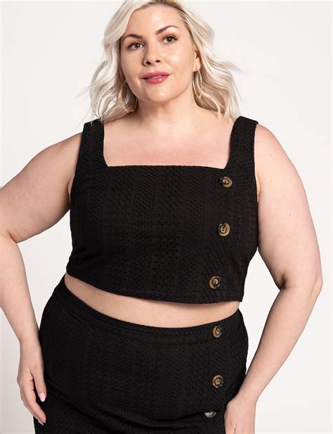 27 Plus Size Crop Tops To Shop This Summer Shopping Guide
