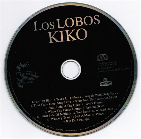 Release “kiko” By Los Lobos Cover Art Musicbrainz