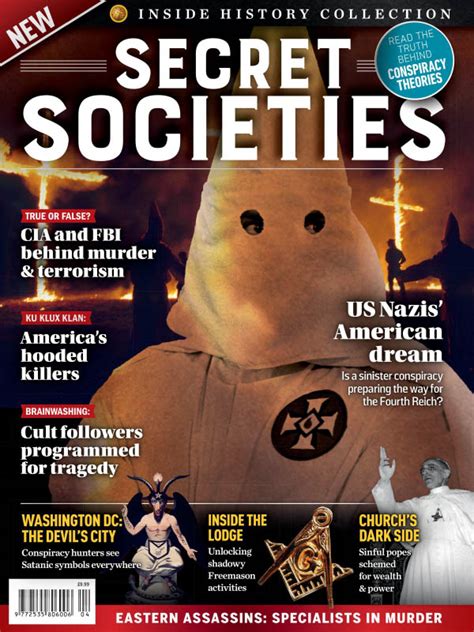 Inside History Collection Secret Societies 2022 Scientificmagazines
