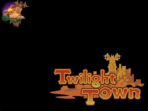 Twilight Town Khii Kh2 World Khii Logo Kh2 Kingdom Hearts 2