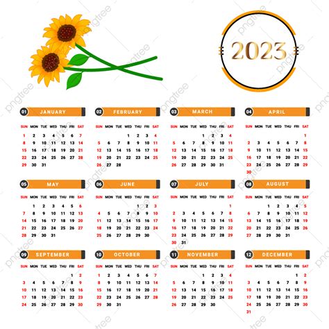 Kalender 2023 Mit Schwarzem Gelbem Und Goldenem Geometrischem Stil