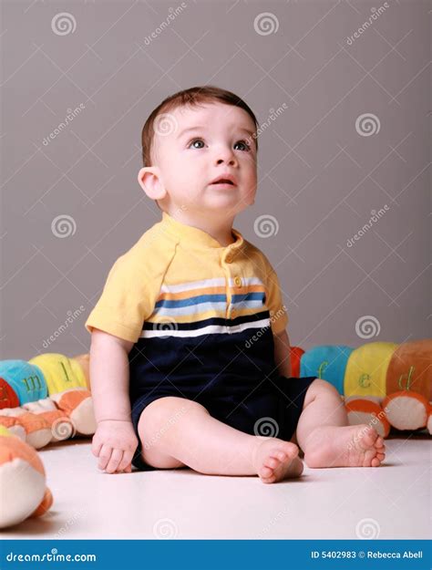 Cute Baby Boy Stock Image Image Of Sweet Boys Childhood 5402983