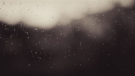 Wallpaper Window Night Sky Rain Water Drops Weather Darkness