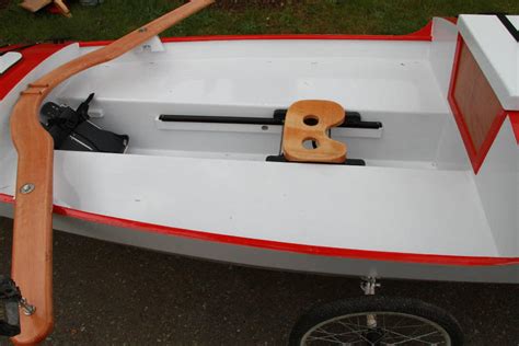 Rowboat With Cabin Built From Plans Rowcruiser Angus Rowboats