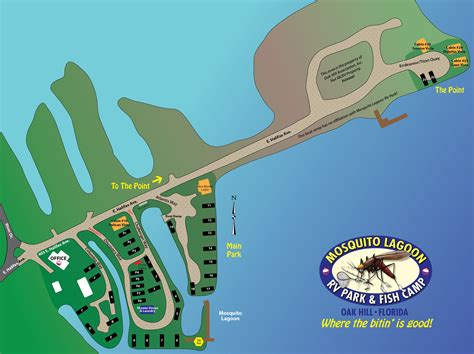 Mosquito Lagoon Rv Park Maps Mosquito Lagoon Rv Park And Fish Camp