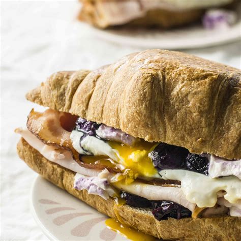 Turkey Bacon And Goat Cheese Breakfast Sandwich Recipe