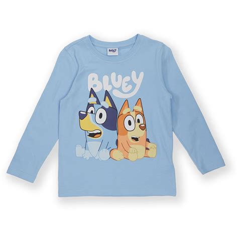 Bluey Kids Print Tee Light Blue Big W