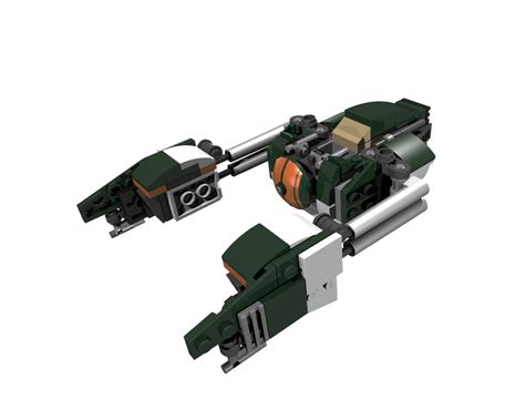 Lego Moc 32407 75090 Pod Racer Ii Star Wars Star Wars Rebels 2019