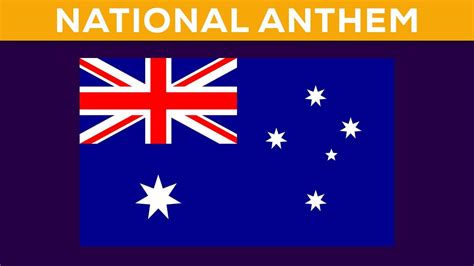 Australians all let us rejoice, for we are young and free; Advance Australia Fair - National Anthem of Australia (Instrumental, 1st verse) - YouTube