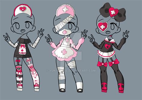 Menhera Outfit Adopt Closed By Yuki White Drawing Anime Clothes Cute Drawings Cute Art Styles
