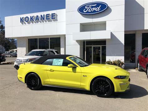 2021 Ford Mustang Gt Premium Convertible Grabber Yellow 50l Ti Vct V8
