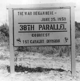 Korean War 38th Parallel