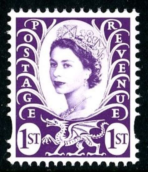 Sg W144 1st Deep Lilac Rare Stamps Uk Stamps Postage Stamp Collection