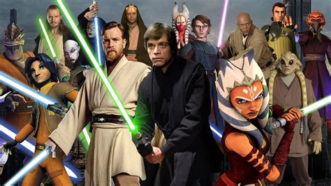 Star Wars Tous Les Jedi De Toute La Saga En Vidéo