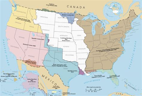 A Map Of The Historical Territorial Expansion Of The Us Vivid Maps