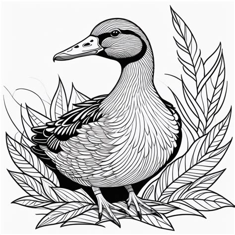 Coloriages Et Dessins De Canards Coloriages à Imprimer