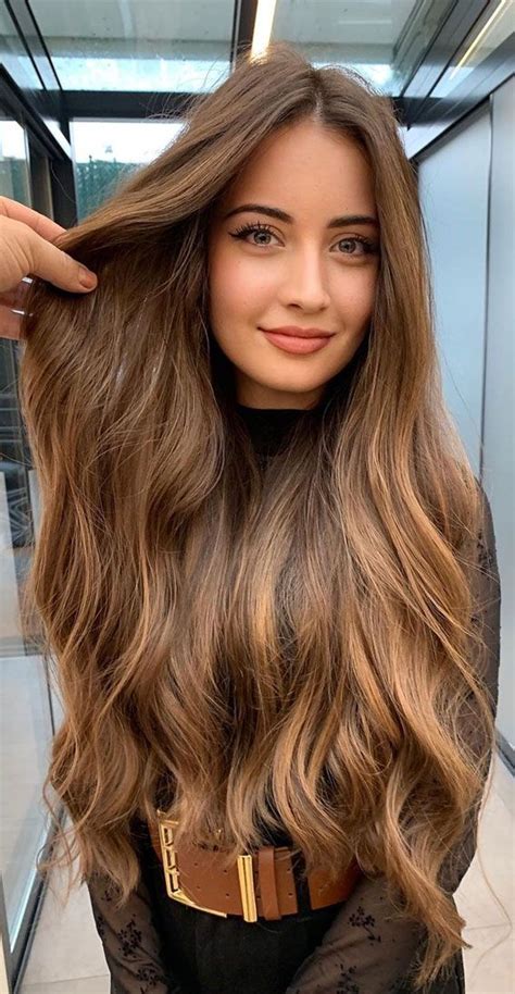 46 Brown Hair With Coffee Highlights The Next Hair Idea Features Super Stylish Brown Hair The