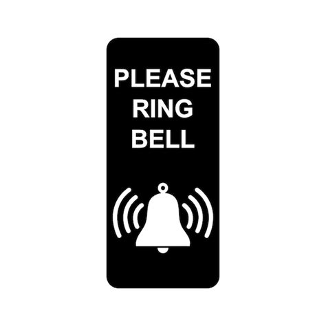 Please Ring Bell Sign Plaque Etsy Uk