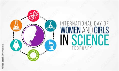 Fototapeta International Day Of Women And Girls In Science Is Observed