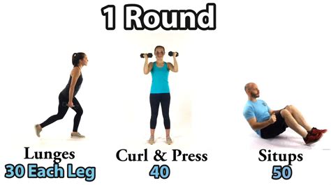 Ultra Quick Full Body Workout In 3 Exercises Youtube