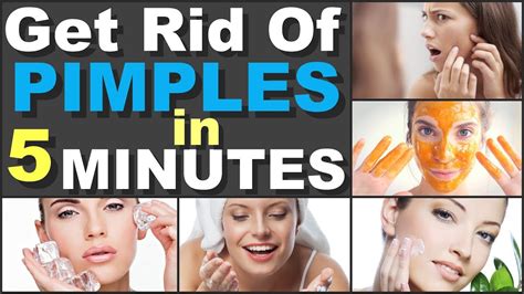 How To Get Rid Of Pimples In 5 Minutes Fast With Home Remedies For