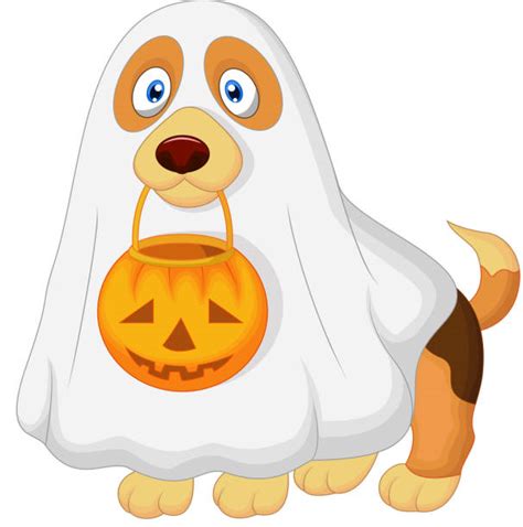 Dog Halloween Clip Art Vector Images And Illustrations Istock