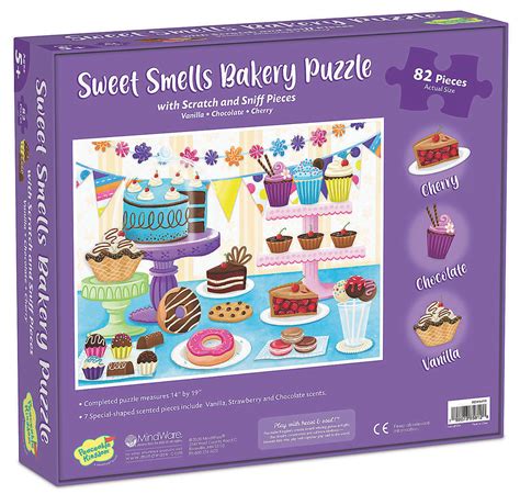 Scratch and Sniff Puzzle - Sweet Smells Bakery | Puzzle Palace Australia