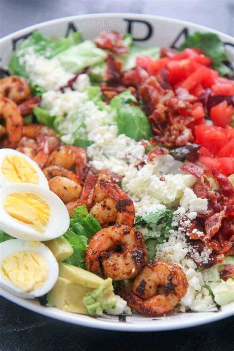 Shrimp Cobb Salad With Lemon Vinaigrette Cooked By Julie Recipe