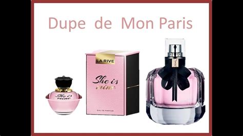 Dupe Del Perfume Mon Paris She Is Mine La Rive En Español La Rive