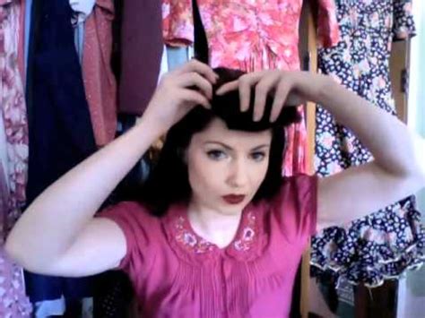 Reviews (2) verified reviewer a verified reviewer is a user who has connected a social network with our site, providing an added level of transparency and trust. How to create a faux bang -- vintage 1940's hair tutorial ...